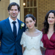 Pedretti (center) with co-stars Michiel Huisman and Elizabeth Reaser, who presumably have slightly better-honed survival instincts.